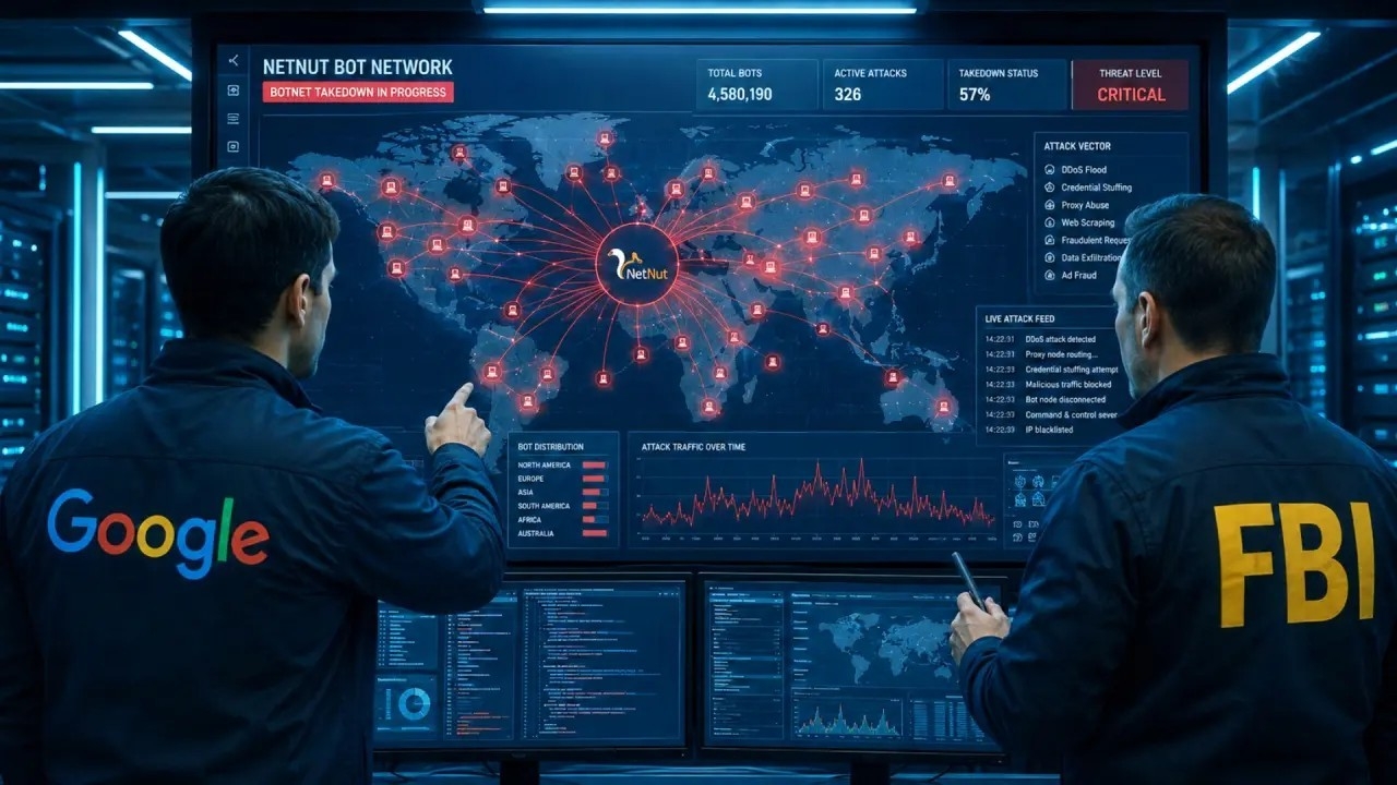 Google y el FBI han logrado desmantelar una compleja red de ciberdelincuencia que utilizaba multiples dispositivos domesticos para encubrir actividades ilicitas, evitando asi que las amenazas digitales se propagaran a gran escala en un operativo conjunto que marca un hito en la seguridad cibernetica moderna